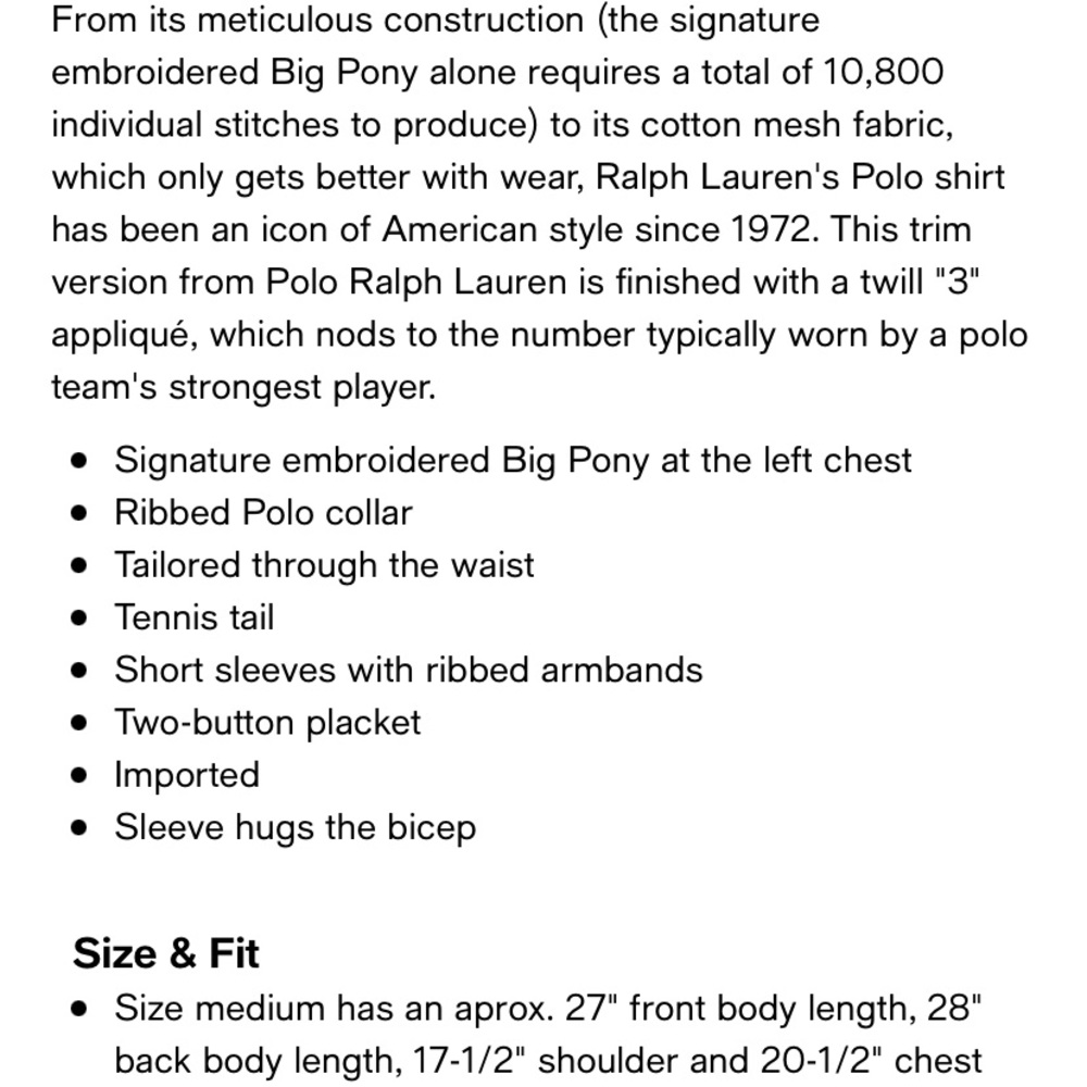 Ralph Lauren Polo BIG PONY collar shirt -best gift ever holidays men present - Picture 14 of 16